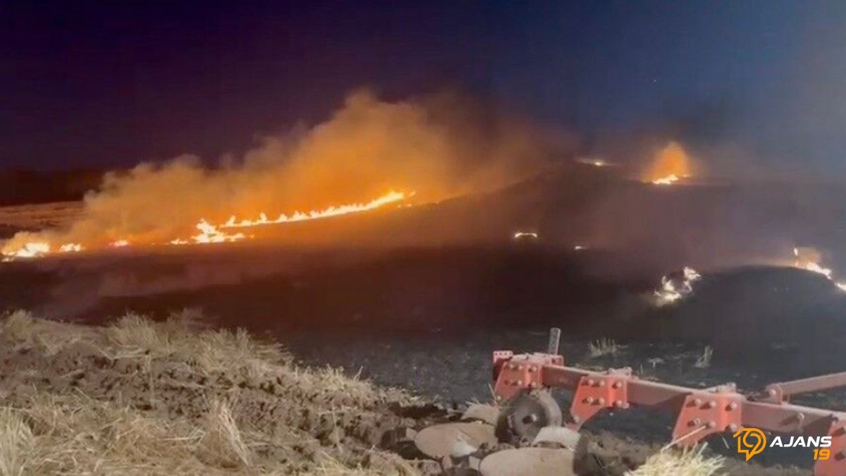 Alaca'da Kabus Gecesi: 500 Dönümlük Vaha Ateşe Teslim, Traktör Küle Döndü! İşte O Anın Perde Arkası