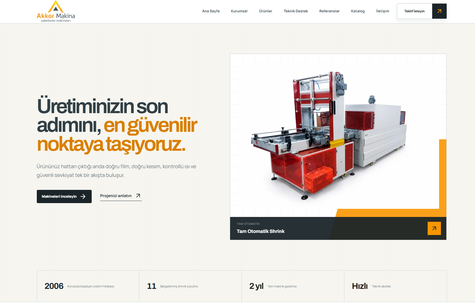 Shrink Paketleme Makinesi Üreticisi Tavsiyeleri