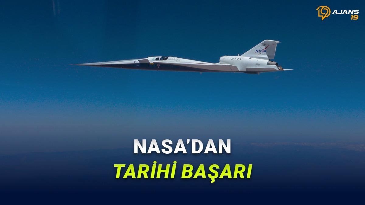 NASA'nın 'Sessiz Süpersonik' Mucizesi X-59 Ses Duvarını Yıktı: Artık Bombardıman Sesleri Tarihe Karışıyor!