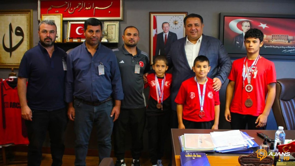 Milletvekili Kaya, Osmancıklı güreşçileri Meclis’te ağırladı!