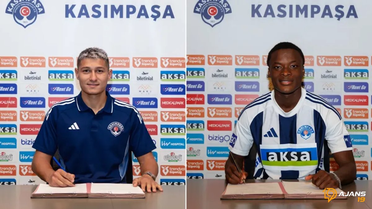 Kasımpaşa'dan Bomba Transferler: Üç Genç Yıldız Birden İmza Attı!