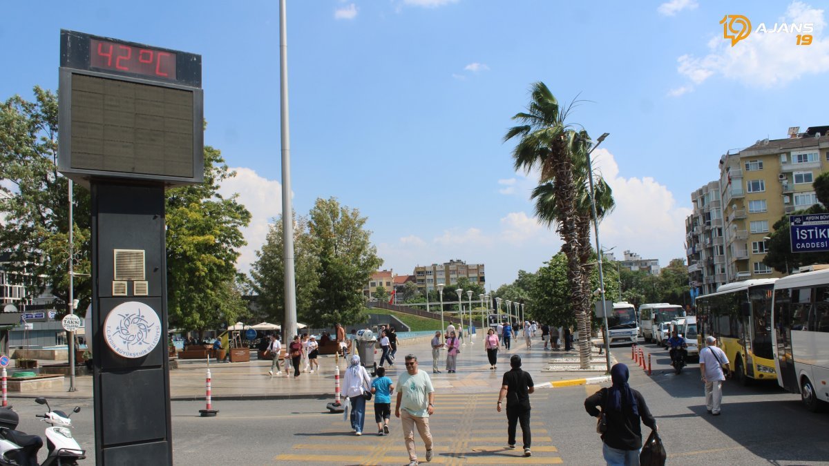 Aydın’da Beklenmedik Sıcak Hava Dalgası: Termometreler 42 Dereceyi Gördü