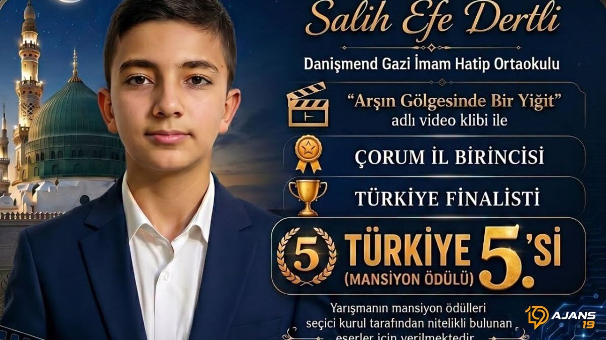 Danişmend Gazi'den Milli Gurur: Salih Efe Dertli, Türkiye Şampiyonası'nda BÜYÜK BAŞARI!