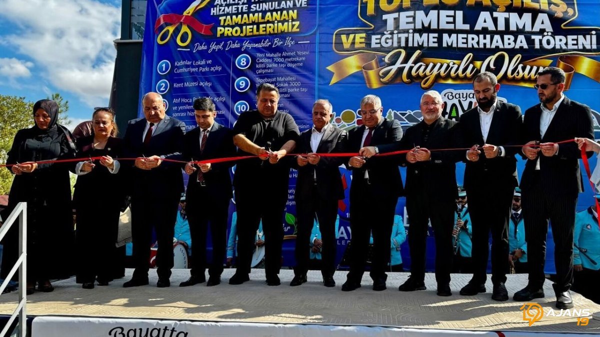 Bayat'ta Yeni Bir Dönem Başlıyor: Tamamlanan Projeler Açıldı, Geleceğin Temelleri Atıldı!