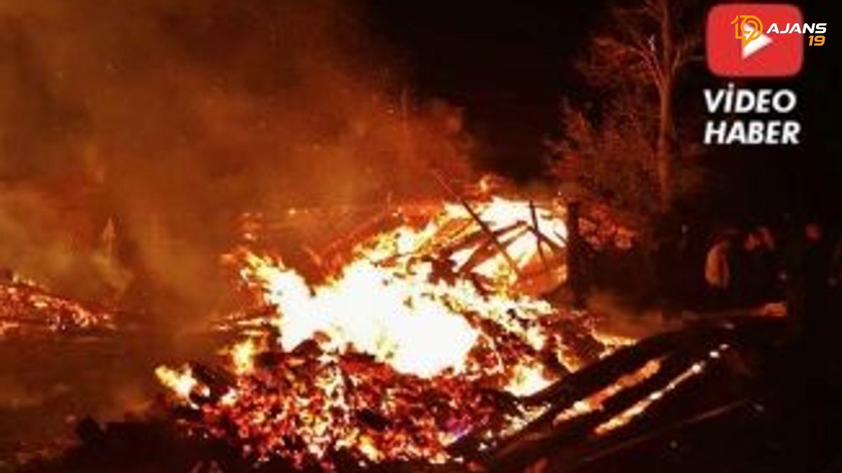 Yükseliş Köyü'nde Kâbus Gecesi: Yangın 11 Aileyi Evsiz Bıraktı