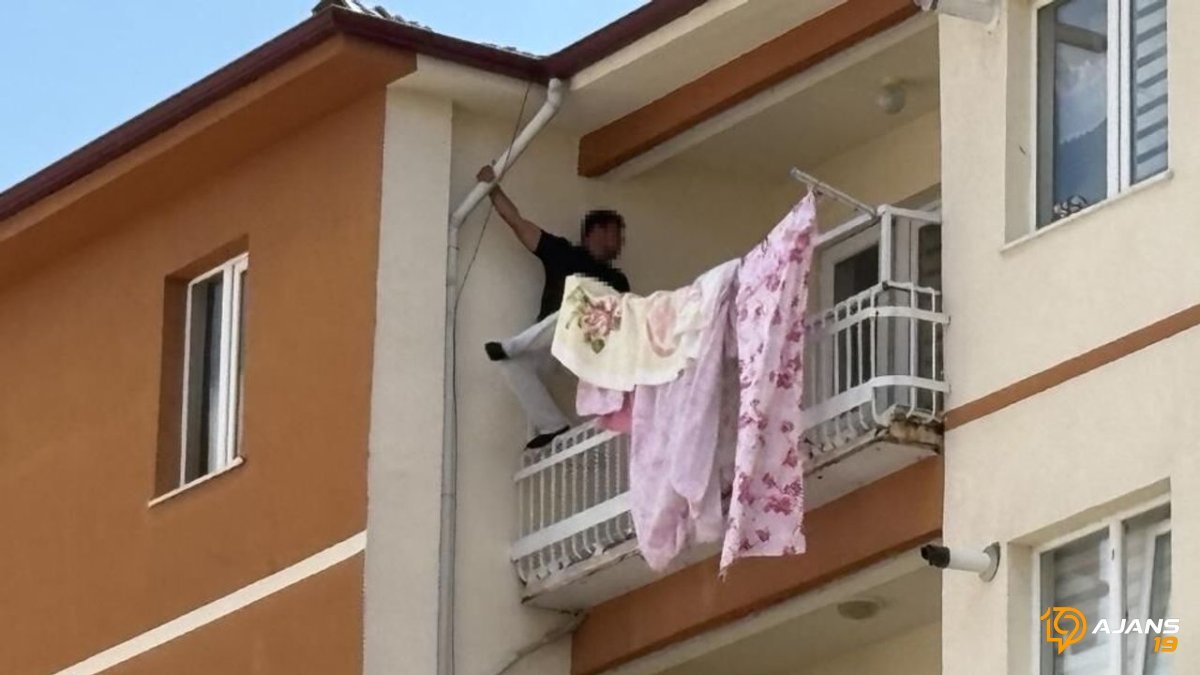 5. Kattan Atlamak İsteyen Vatandaş Ekiplerin İkna Çabasıyla Kurtuldu: Nefes Kesen Anlar!