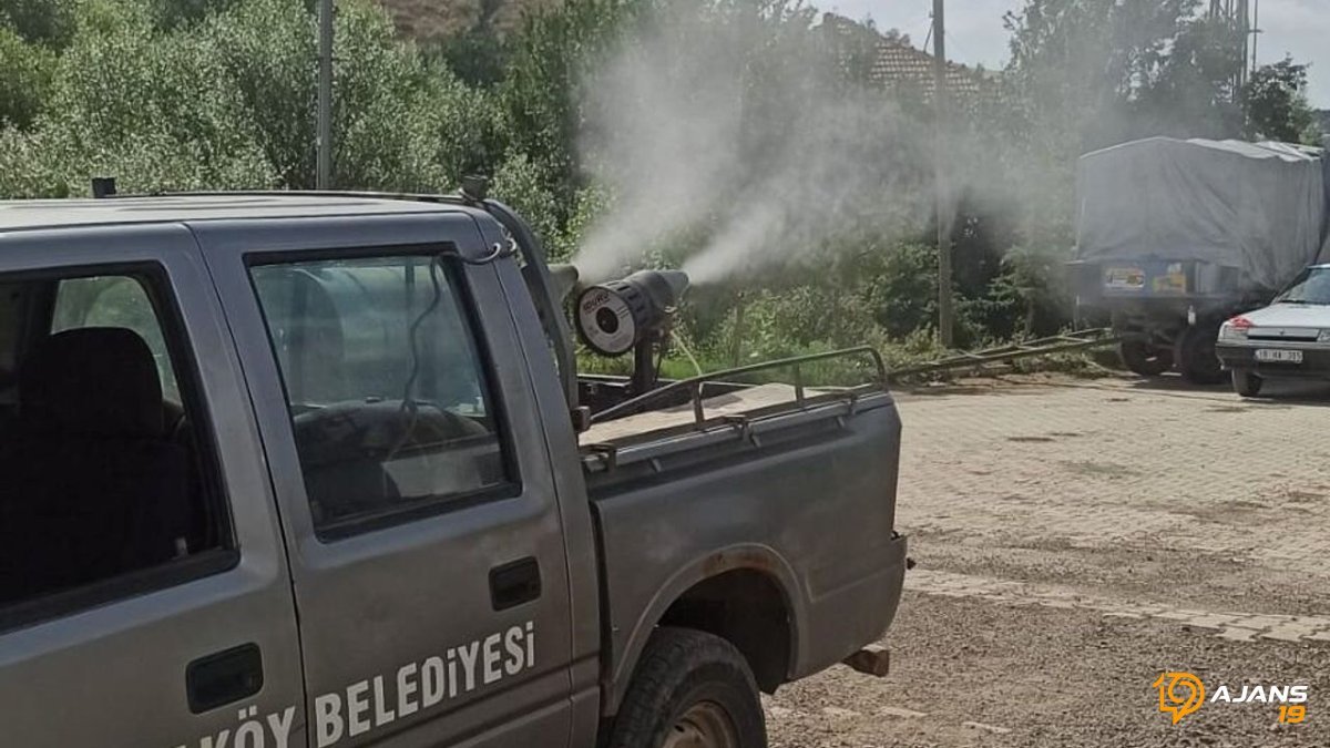 Ortaköy’de sinekle mücadele seferberliği