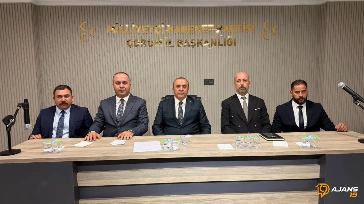 MHP Çorum'da Kritik Zirve: Teşkilatın Nabzı Tutuldu!