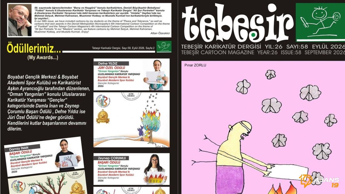 Karikatür Dünyasında Yeni Bir Soluk: Tebeşir Dergisi 58. Sayısıyla Okurlarıyla Buluştu!