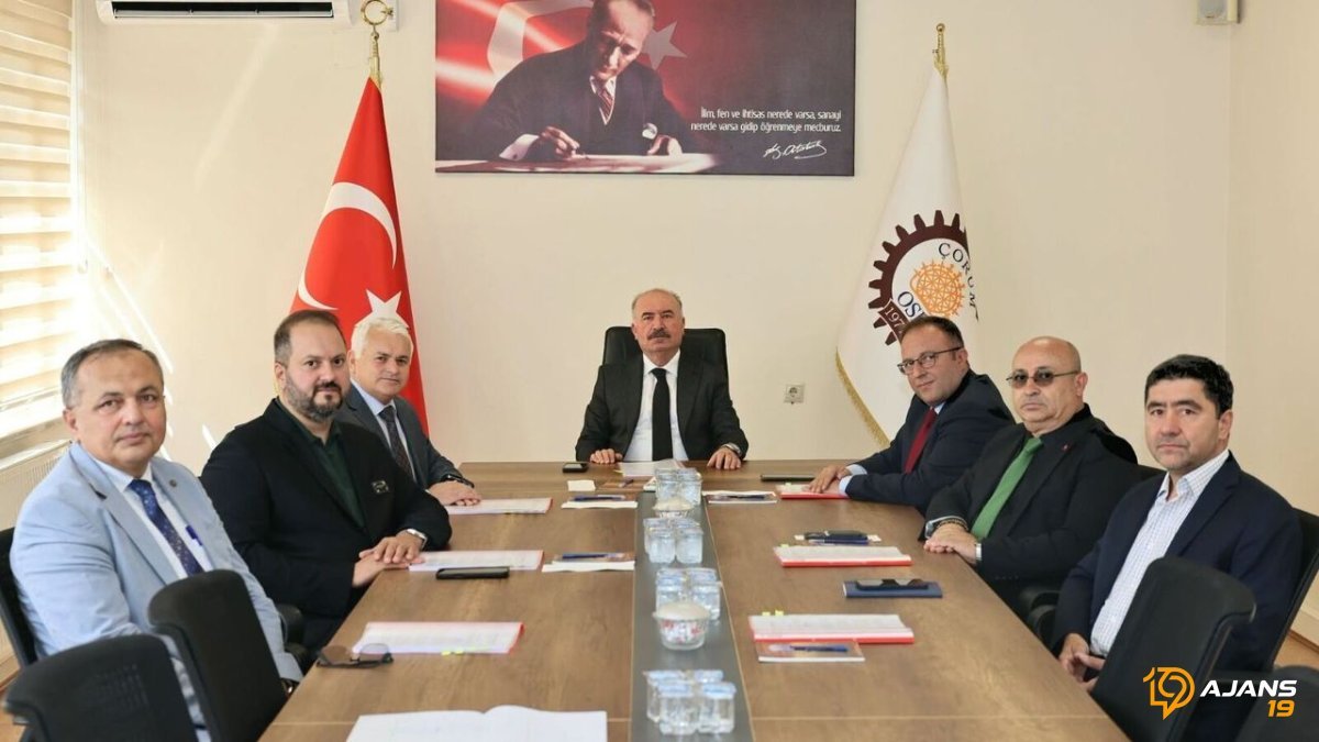 Çorum OSB'de Gizemli Toplantı: Sanayiciler Neler Konuştu? Sürpriz Kararlar Kapıda Mı?
