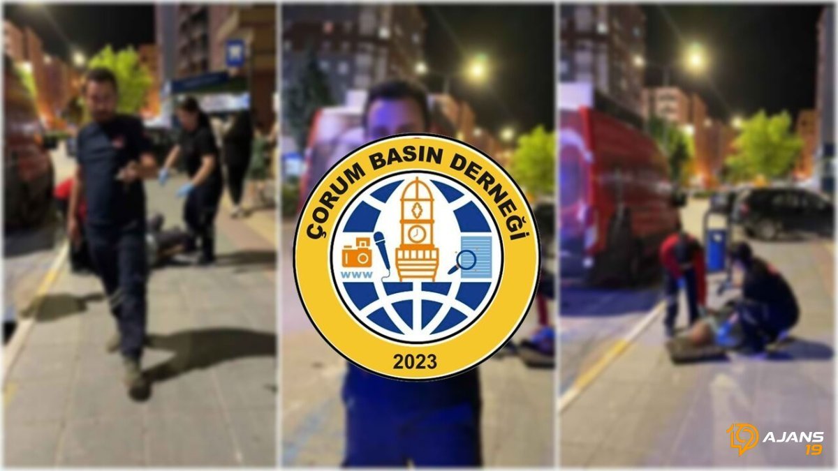 Ambulansta Şoke Eden Anlar! Çorum Basın Derneği'nden Savunmasız Sürücüye Yönelik Sert Tepki: 'Gereği Yapılsın!'