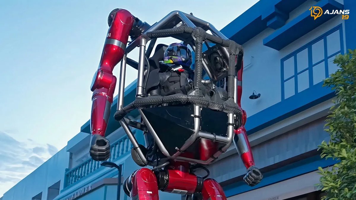 Çinli Unitree'den Dev Robot Hamlesi: GD01 Hem İş Makinesi Hem de Geleceğin Aracı