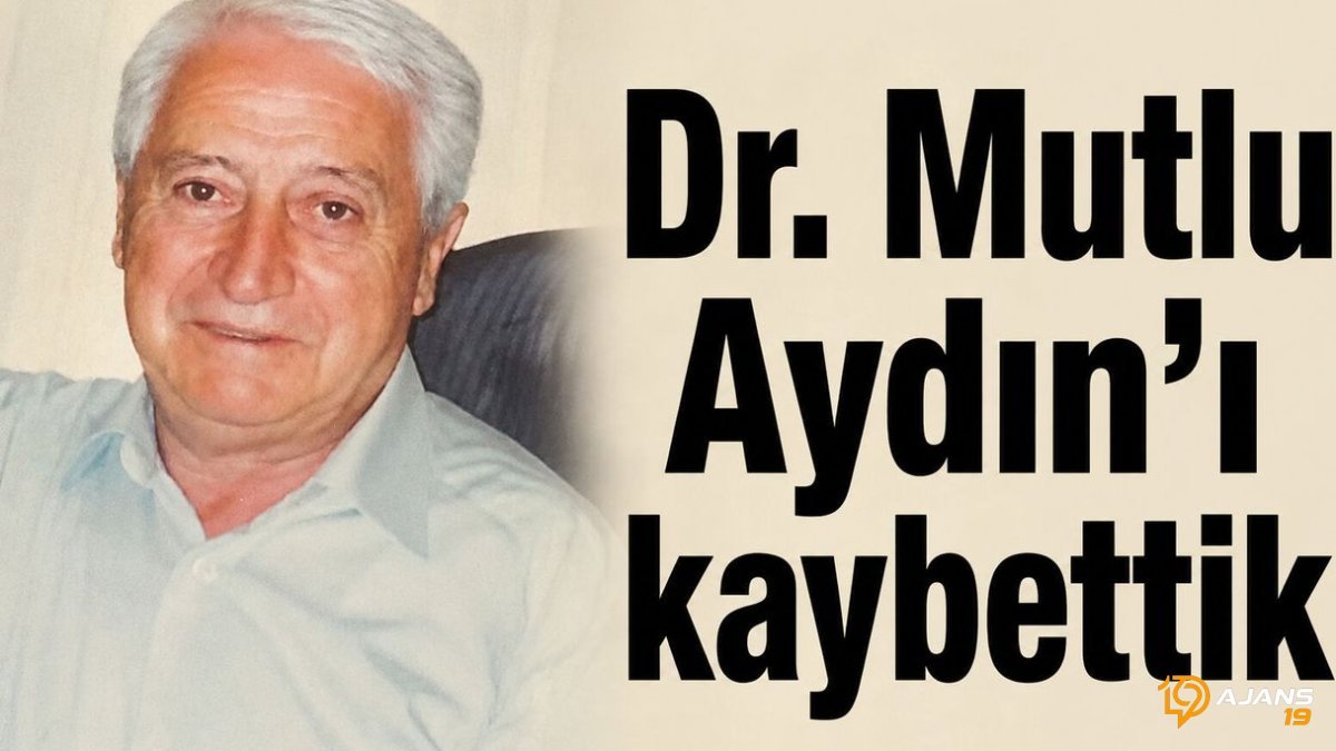 Ortopedi Dünyası Yasta: Ünlü Doktor Dr. Mutlu Aydın'dan Acı Haber!