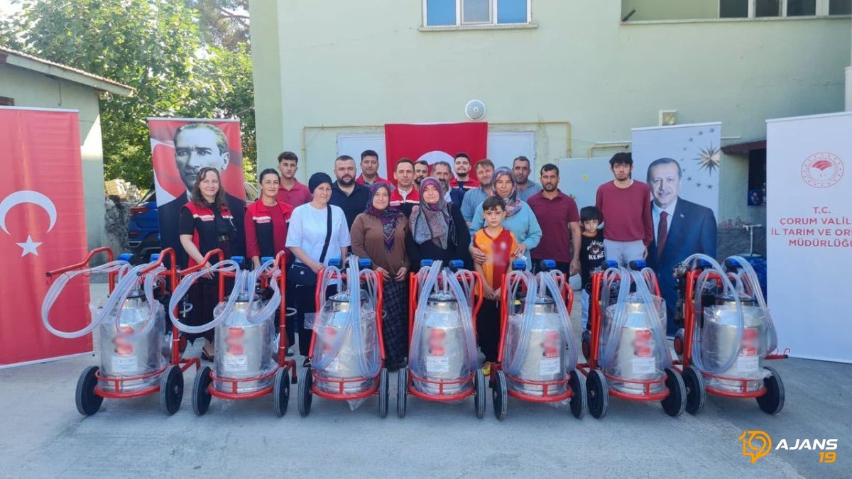 Süt Üreticilerine Destek Yağdı! Kargı'da 7 Çiftçiye Modern Makine Hibe Edildi: Verimlilik Tavan Yapacak!