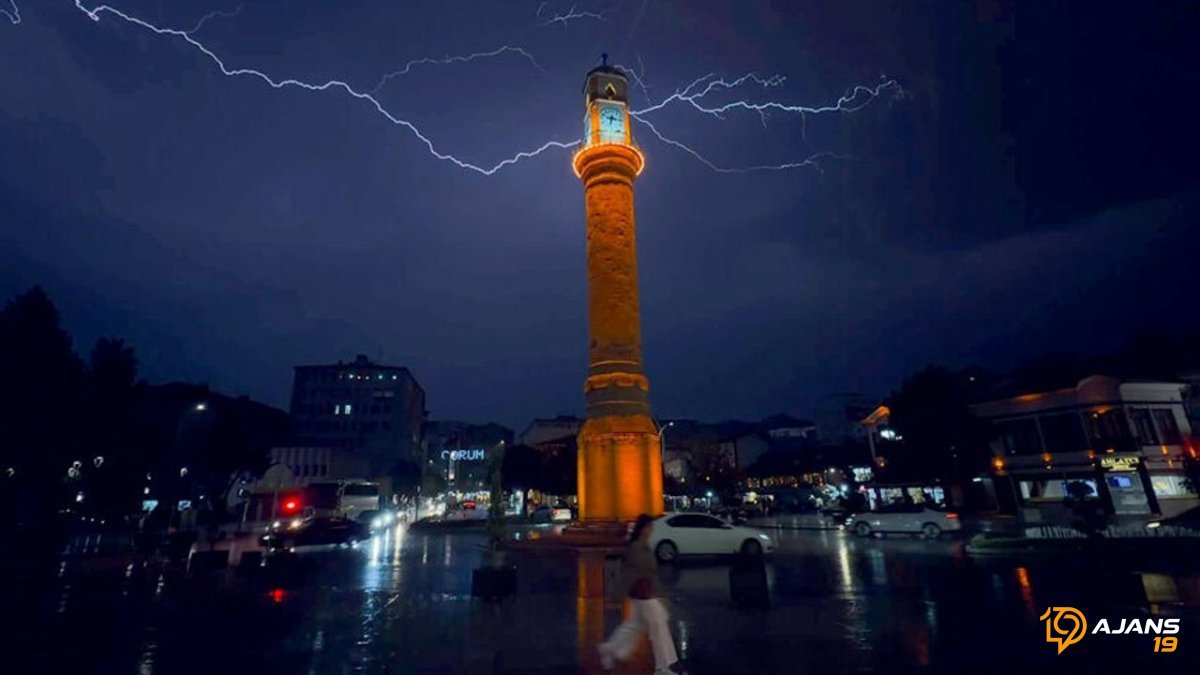 Çorum'da Gökyüzü Ağlıyor: 5 Gündür Durmak Bilmeyen Yağmur Hayatı Felç Etti!