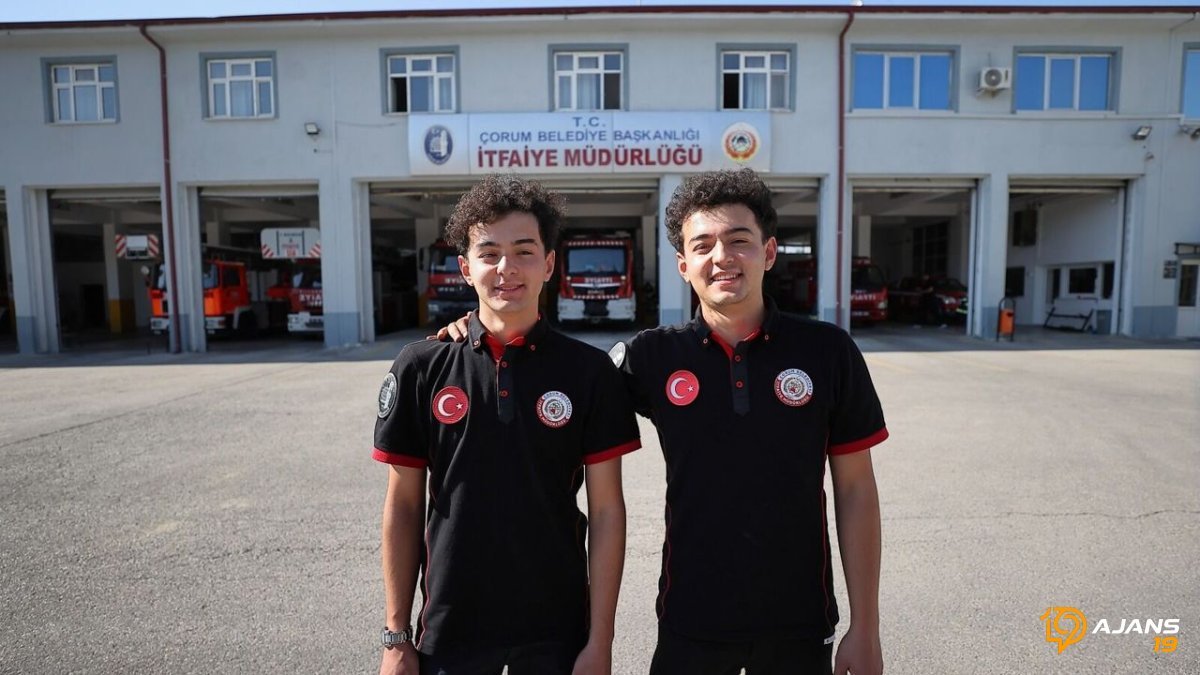 İkiz Kardeşlerin İtfaiyeci Hayali: Görevde de Birlikte Olmanın Sırrı Ne?