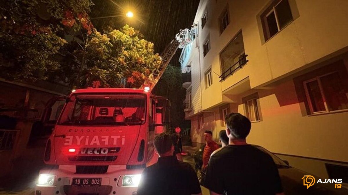 Çorum'da Nefes Kesen Yangın: Alevler Evleri Sararken 7 Can Kurtarıldı!