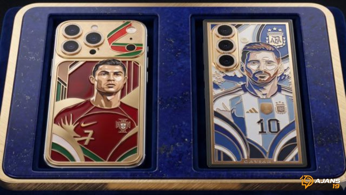 Altın Çağ Telefonları Sahne Aldı: Messi ve Ronaldo Temalı Cihazlar Cüzdanları Yakıyor!