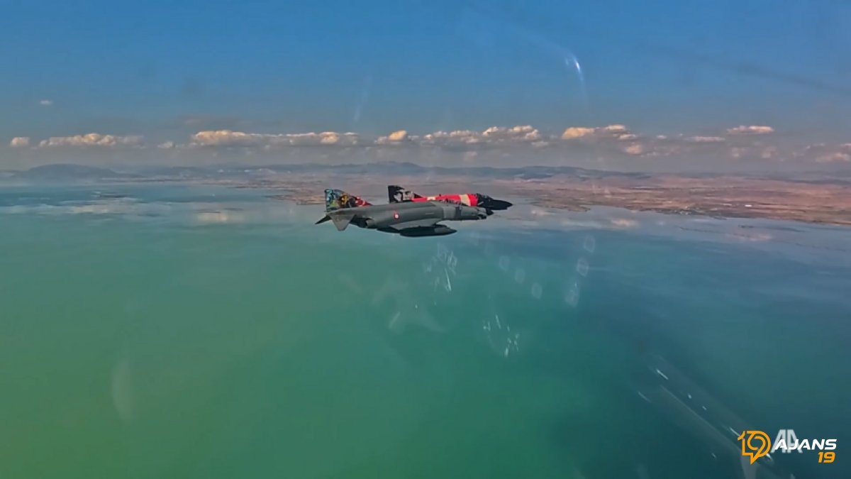 Dalkıran ve İngiliz Komutan Konya Semalarında Tarihi Uçuşta: F-4'ler Görev Başında!