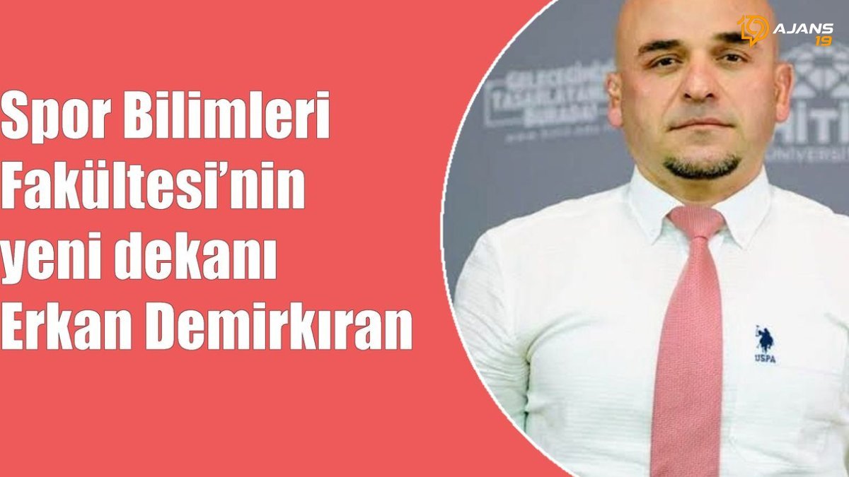 Spor Bilimleri Fakültesi'nde Yeni Dönem: Prof. Dr. Erkan Demirkıran Dekanlık Koltuğunda