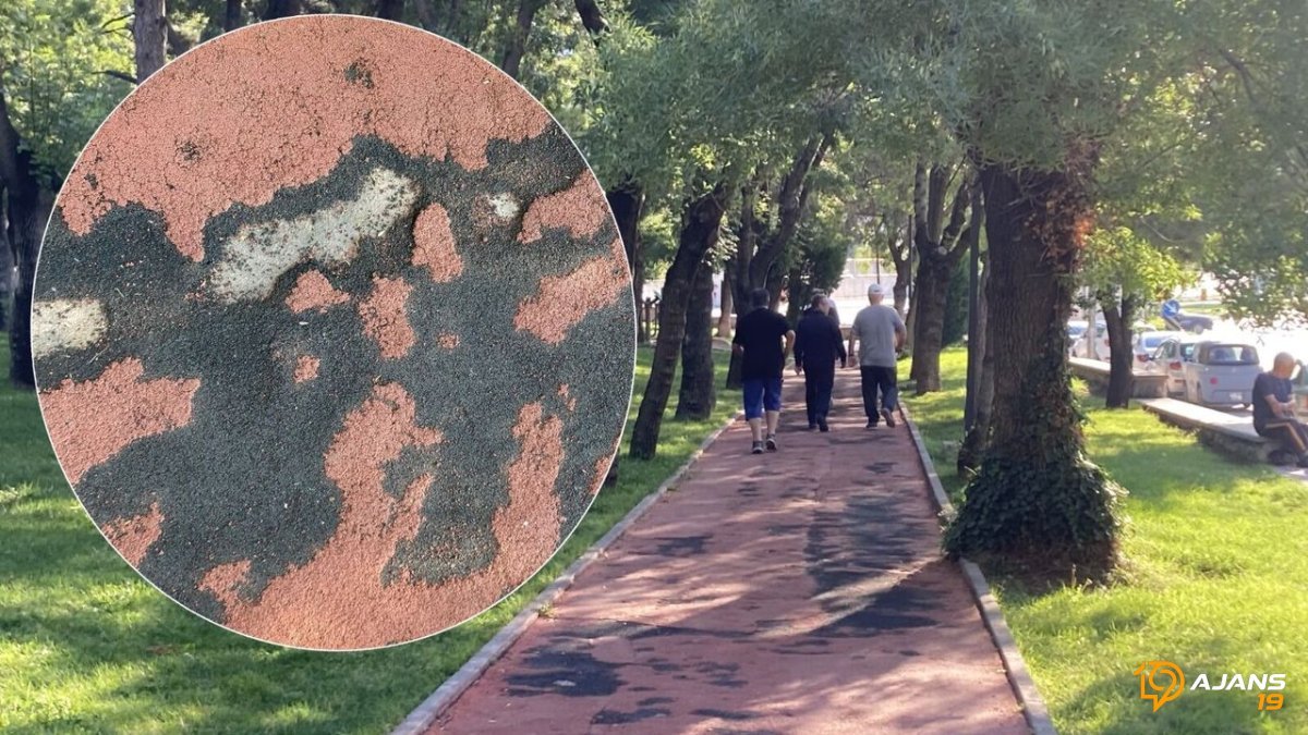 Yunus Emre Parkı'nda Tehlike Çanları! Yürüyüş Yolu Yerle Bir Oluyor, Vatandaş Çaresiz!