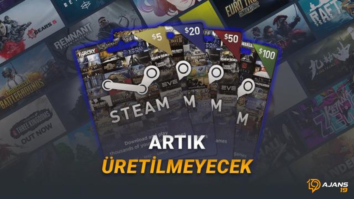 Oyunseverler Şokta! Valve'dan Kripto Paralara Yatkın Bir Kararla Fiziksel Steam Kartları Devri Kapandı!