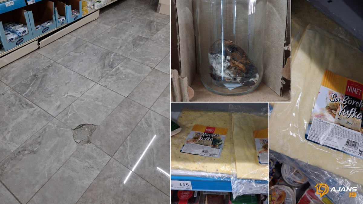 Çorum'da Market Raflarında Akılalmaz Skandal! Küflü Yufka ve Hamam Böceğiyle Karşılaşanlar Şokta!