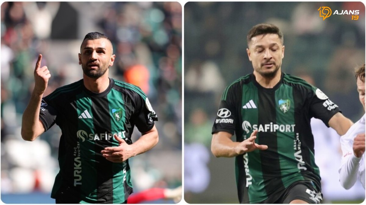 Kocaelispor'dan İki Kilit İsme Duygusal Veda: Serdar Dursun ve Ahmet Oğuz'un Yolları Ayrıldı