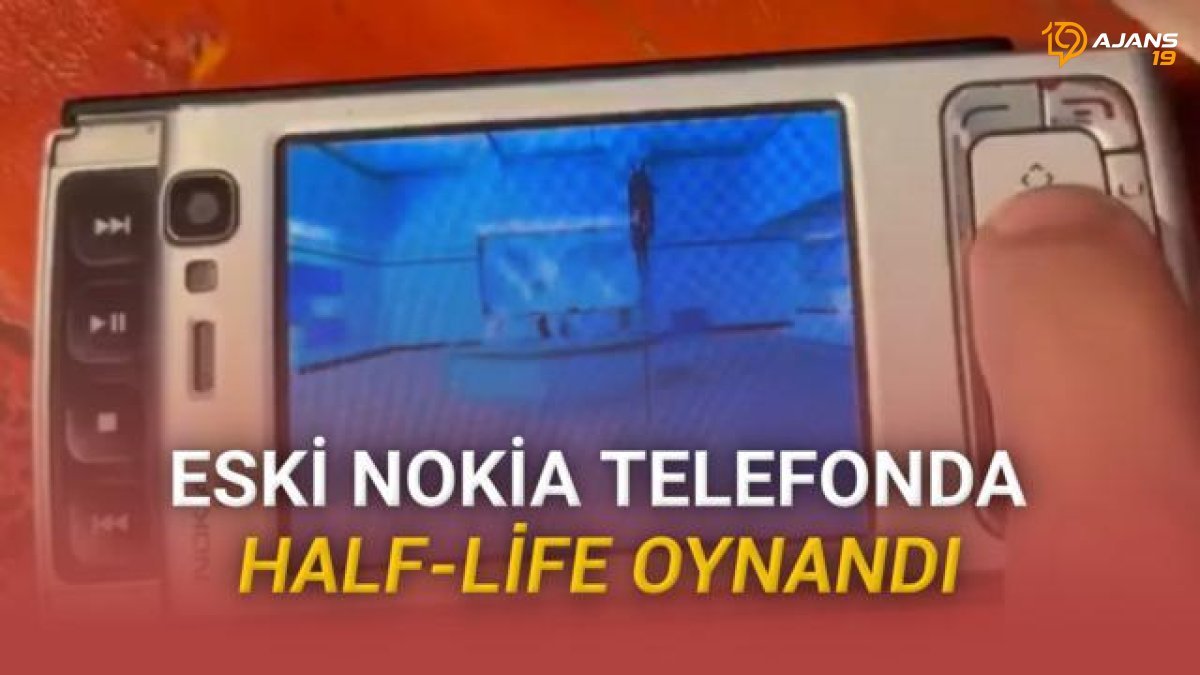 Nokia N95'de Orijinal Half-Life Oyunu Açıldı