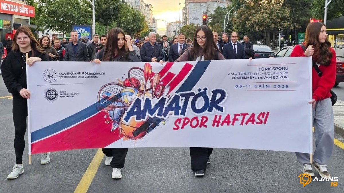 Çorum'da Bayraklı ve Coşkulu Yürüyüşle Başlayan Amatör Spor Haftası Nefes Kesti!