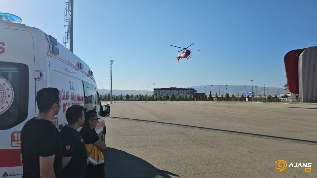 Hayat Kurtaran Uçuş: Umutsuz Vaka, Ambulans Helikopterle Nefes Aldı!