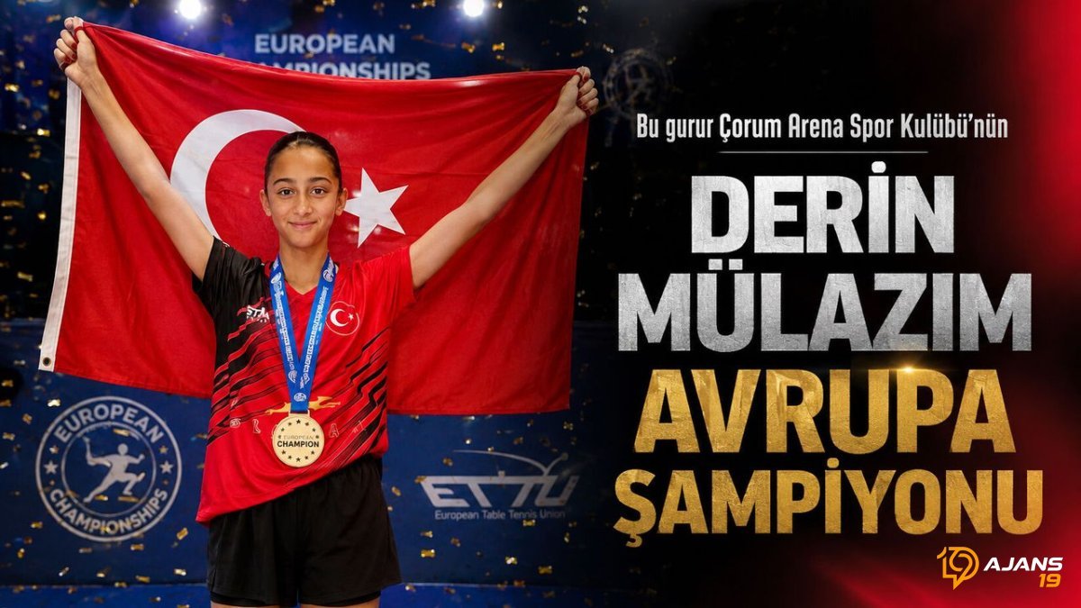 12 Yaşındaki Yıldızdan Tarihi Başarı: Derin Mülazım, Avrupa'yı Salladı!