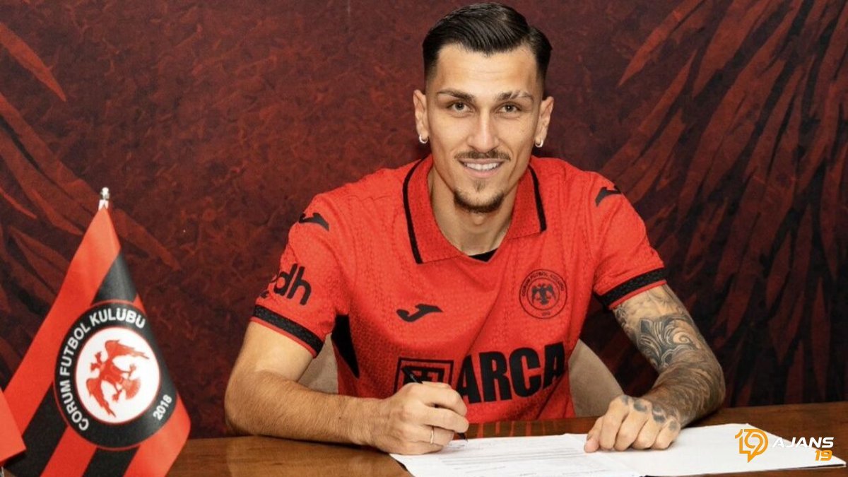 Arca Çorum FK, Yunan milli futbolcu Alexandros Kyziridis’i kadrosuna kattı