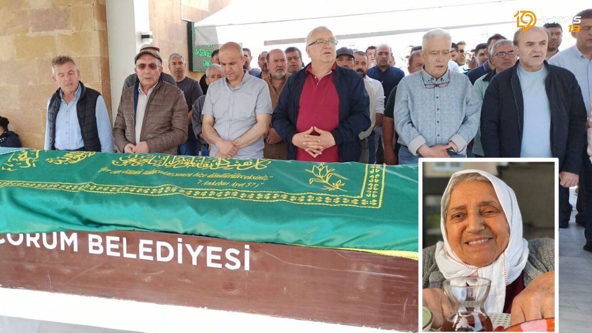 Çorum, Saygın İsmi Cevriye Tanrıverdi'ye Hüzünlü Bir Veda Etti