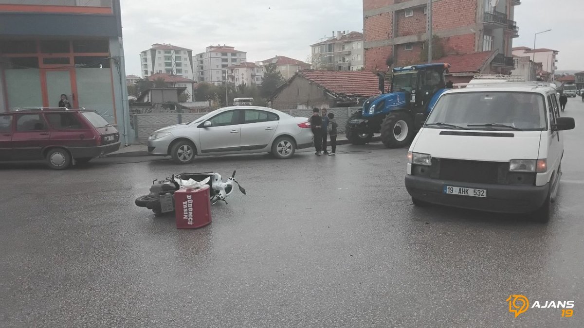 Alaca'da Matem Hâkim Oldu: Motosiklet Tutkunu Genç, Minibüsün Gazabından Kurtulamadı!