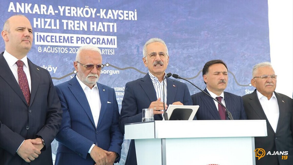 Yerköy-Kayseri Hızlı Tren Hattı'nda Sona Doğru: Ulaştırma Bakanı Uraloğlu'ndan Kritik Açıklama!