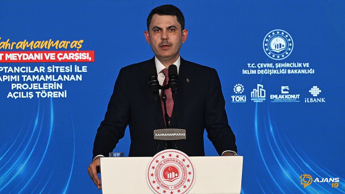 Kahramanmaraş'a Dev Konut Hamlesi: 4.500 Yeni Yuva Geliyor! Bakan Kurum'dan Müjde