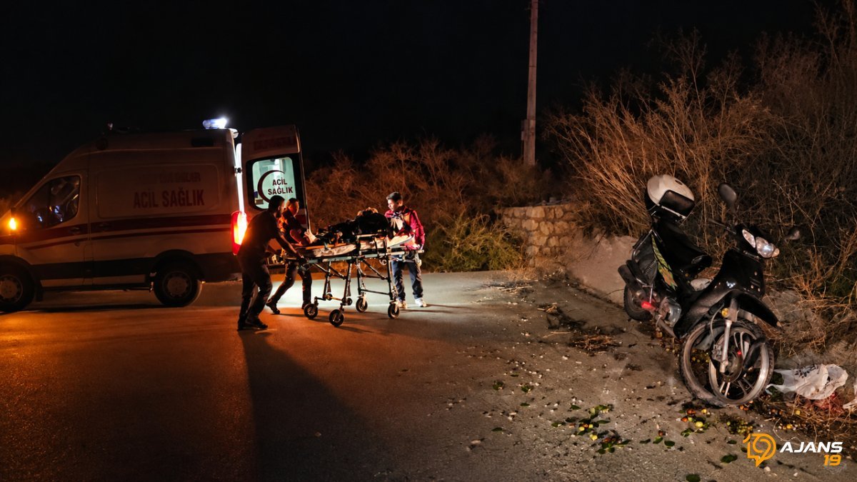 Çorum'da Kara Saplandı: Motosiklet Kazasında Göz Yaşları Sel Oldu, Çift Ağır Yaralandı!