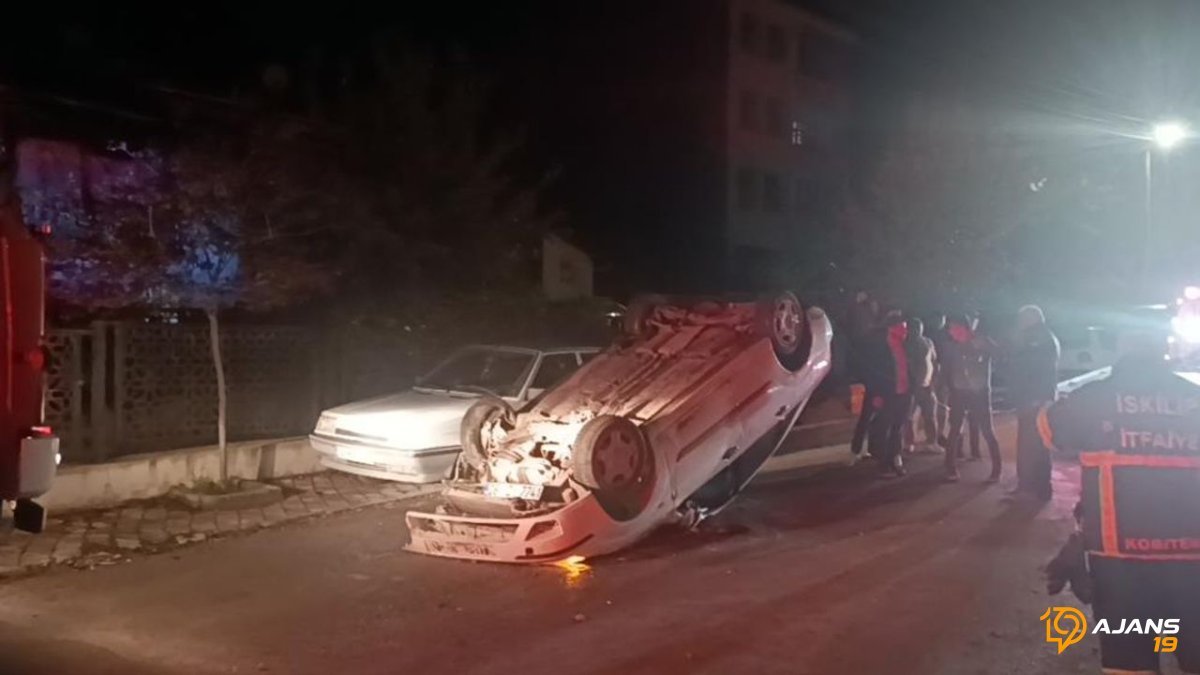 İskilip'te Kan Donduran Kaza: Takla Atan Araç Sürücüsünü Hurdaya Çevirdi! İşte Detaylar...