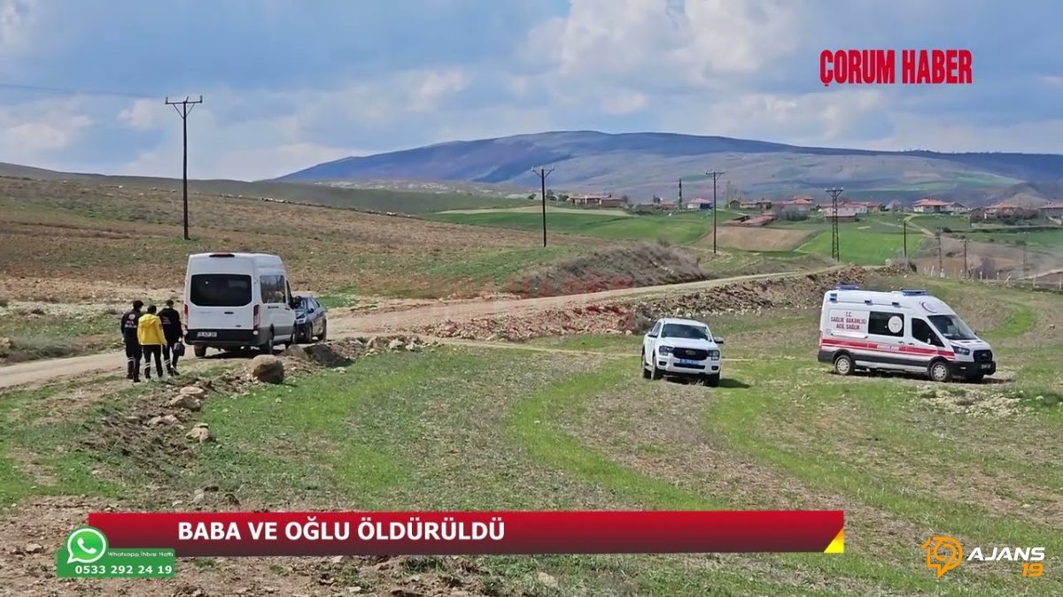 Çorum'da Kan Donduran Vahşet: Baba ve Oğlu Evlerinde Ölü Bulundu!
