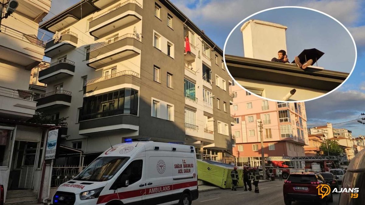 Çatıdaki Gizemli Yükseliş: 5 Katlı Binada Neler Oluyordu? Ekipler Nefes Kesti!
