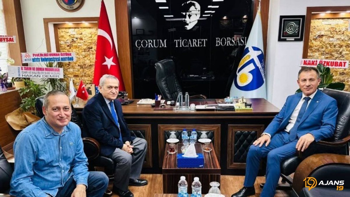 Çorum Ticaret Borsası Yeni Başkanı Yılmaz Kaya'ya Ziyaret: Sektörden İlk Mesajlar Geldi!