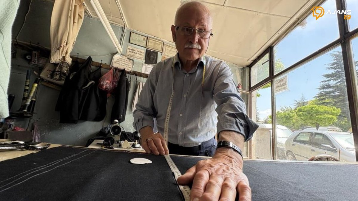 Çorum'un İğne Oyası Gibi İşlediği Ömür: İsmail Usta'nın 59 Yıllık Terzilik Destanı