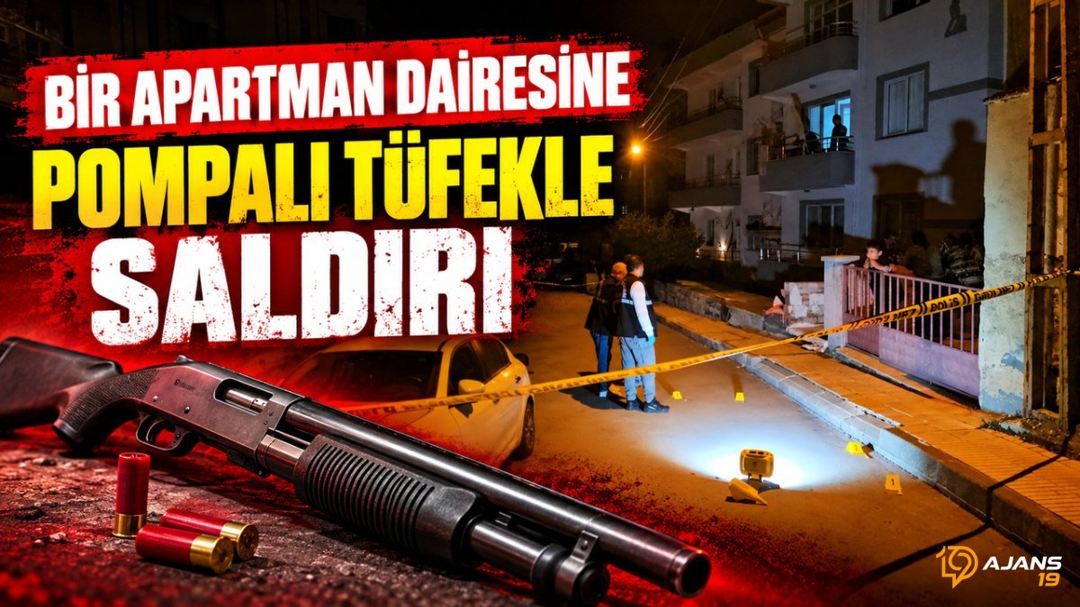 Çorum'da Apartmana Dehşet Saçan Saldırı: Pompalı Tüfekle Kapı Önüne Dayandı! Kimliği Belirlenemeyen Şahıstan Kan Donduran Hareket!