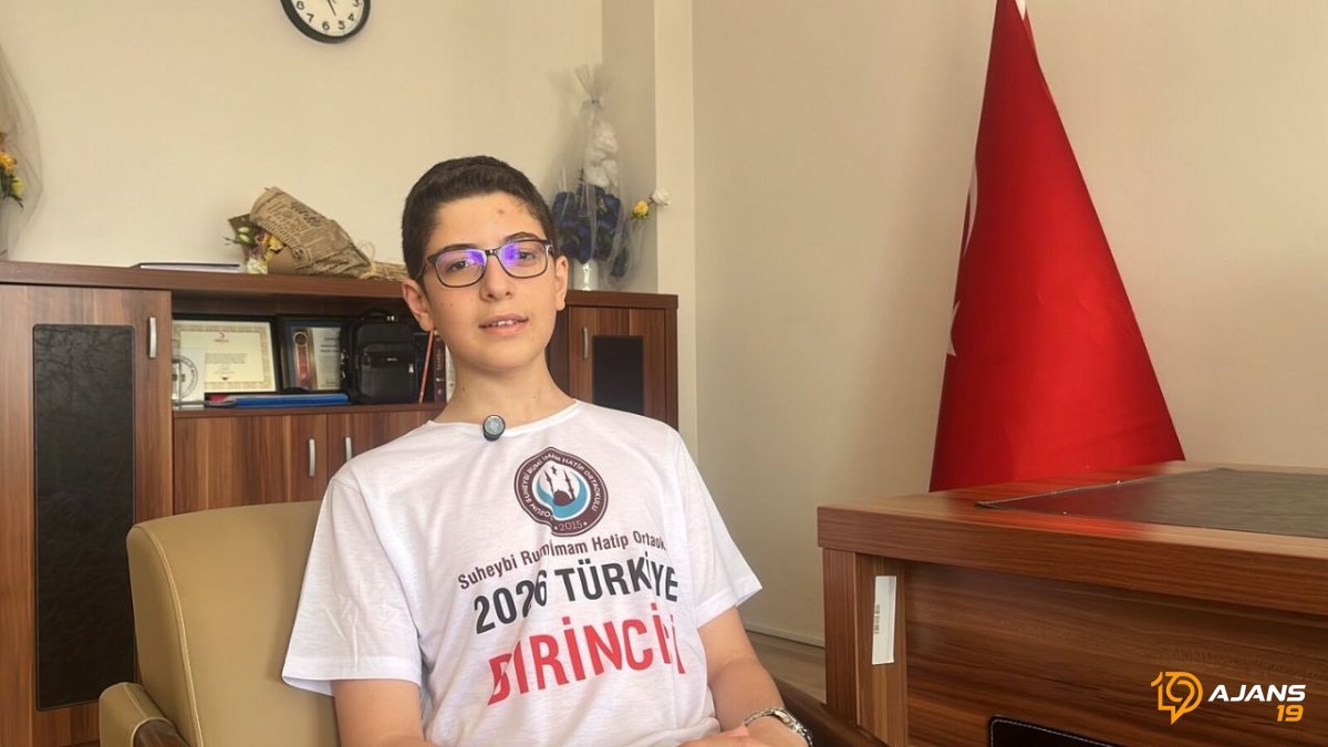 Çorum'un LGS Şampiyonu Bertuğ Yelmenoğlu: "Sıkı çalıştım"