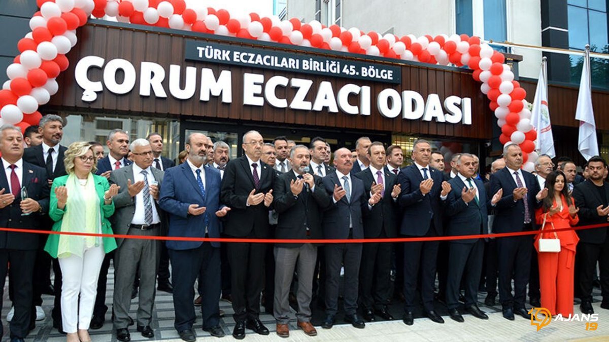 Eczacıların Yeni Yuvası Açıldı: Çorum'da Tarihi Bir Adım Atıldı!