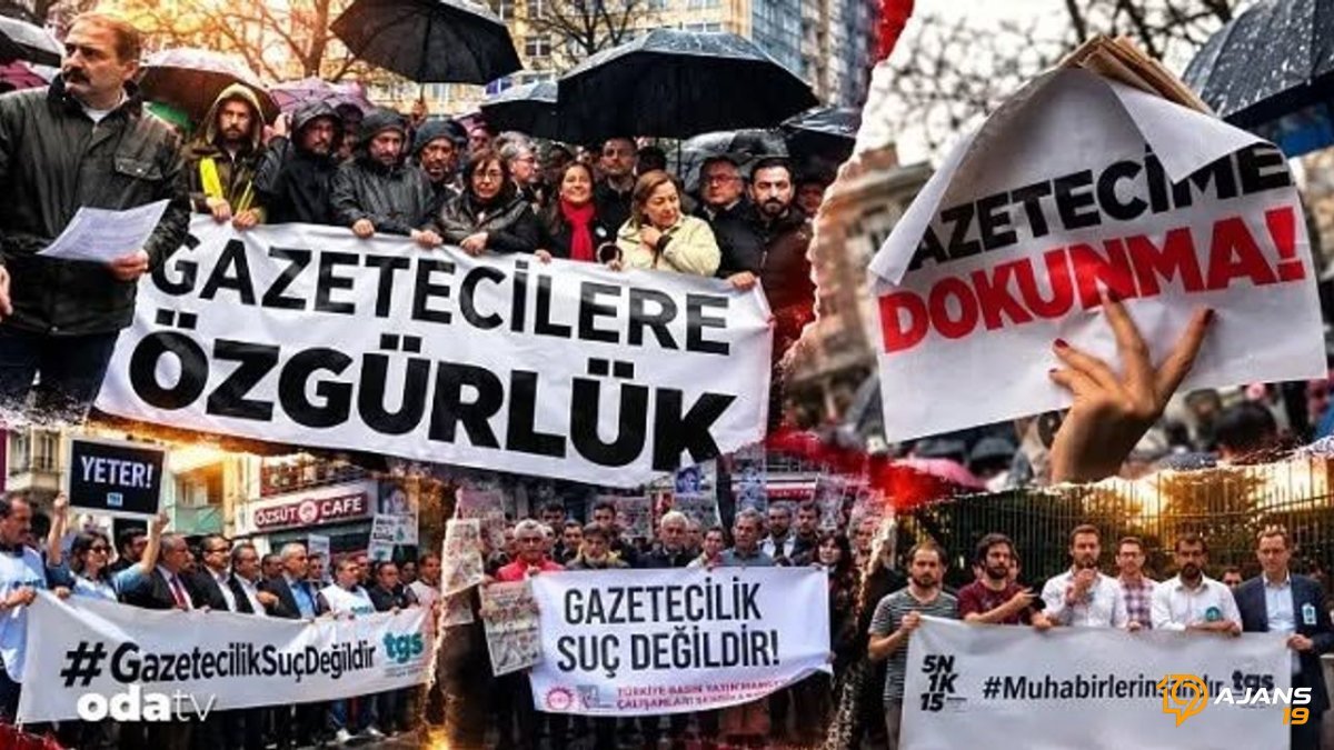 Gazetecilere Baskıya İsyan: Basın Özgürlüğü İçin Büyük Gün!