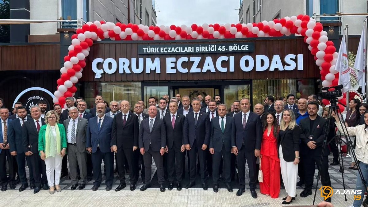 Çorum Eczacı Odası'ndan Dev Adım: Yeni Hizmet Binası Dualarla Açıldı!