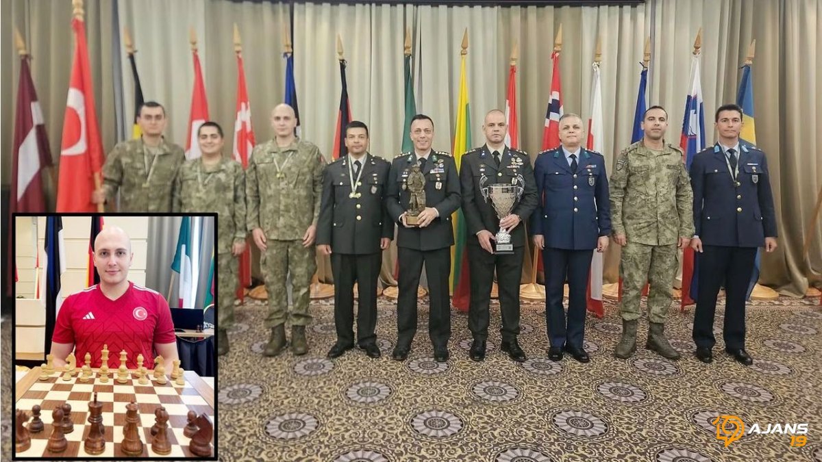 Milli Takım NATO Satranç Şampiyonası'nda Zirvede! Egemen Gülden'den Bireysel Başarı!