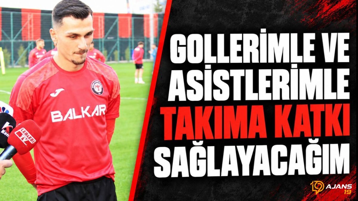 Arca Çorum FK'da Yeni Transferden Çarpıcı Açıklamalar: 'Sahada fark yaratacağım!'